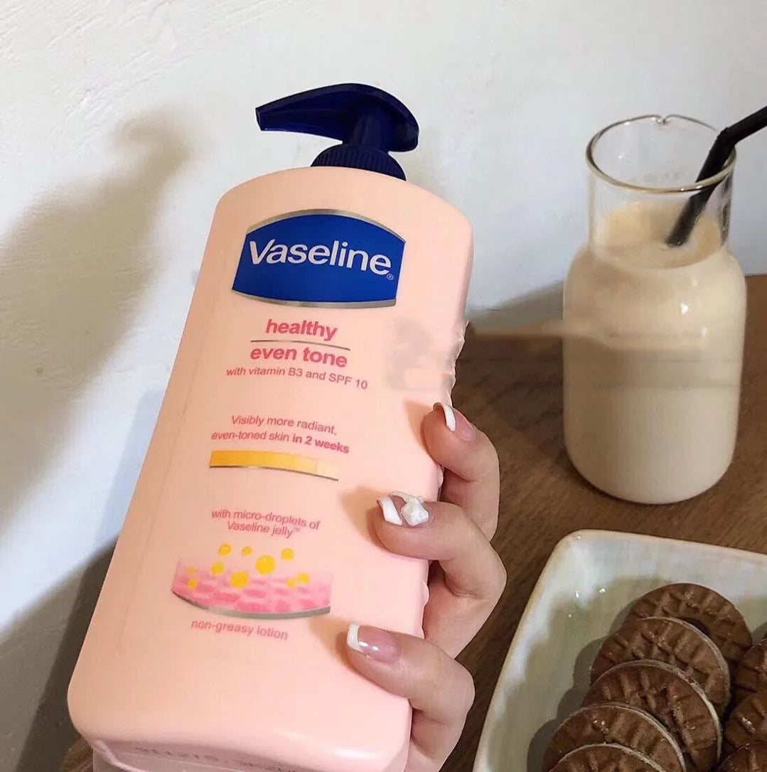 Vaseline Body Lotion for Men and Women 400ML Moisturizing Fragrance Brightening Skin Exfoliating White Vitamin B3 Body Cream