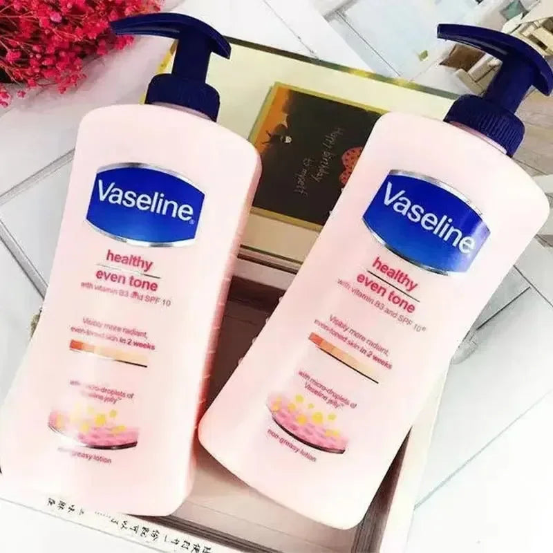 Vaseline Body Lotion for Men and Women 400ML Moisturizing Fragrance Brightening Skin Exfoliating White Vitamin B3 Body Cream