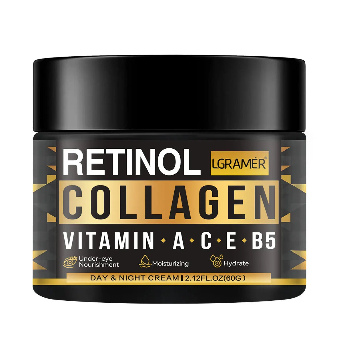 Retinol Collagen Men's Face Cream Skincare Moisturizing Brightening Hydrating Smooth Wrinkles Firming Facial Face Men Skin Care